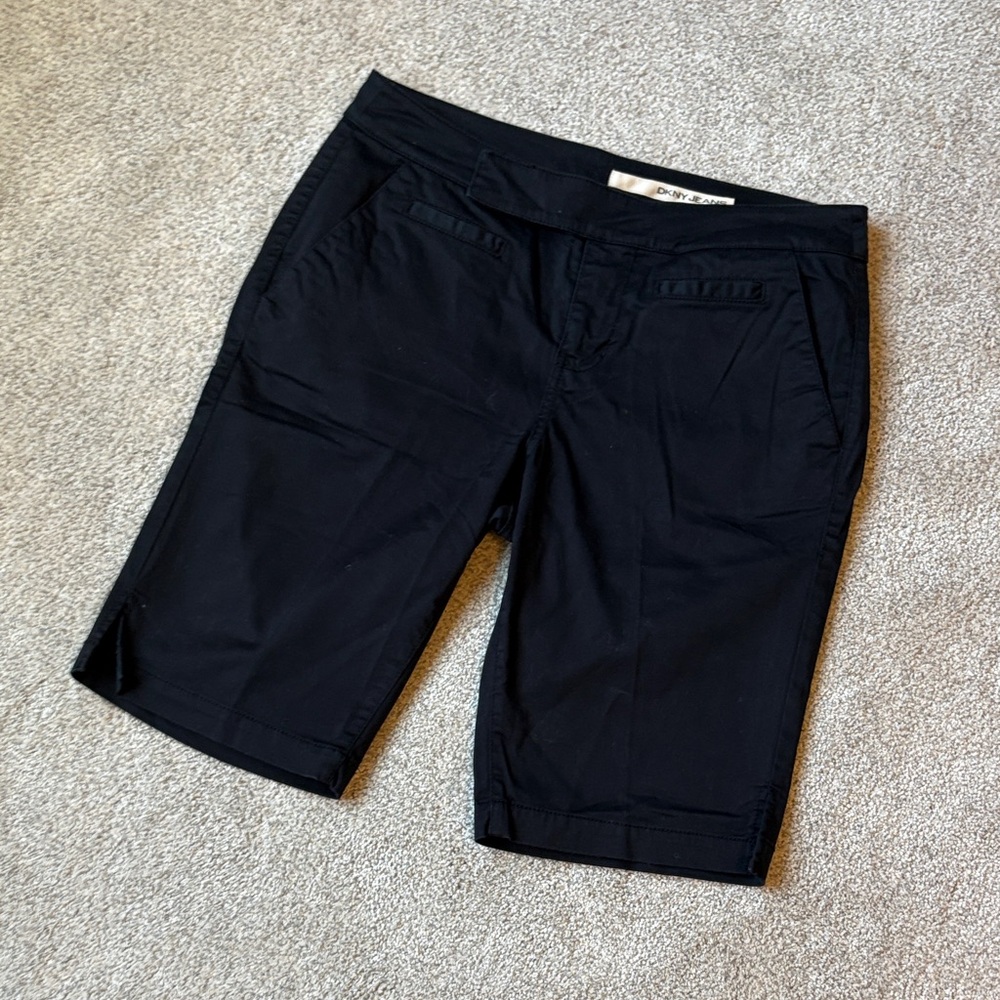 Black Bermuda Shorts
